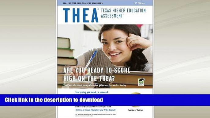 READ  THEA (Texas Higher Education Assessment) w/CD-ROM 9th Ed. (THEA Test Preparation)  BOOK