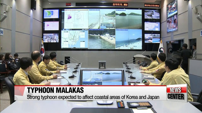 Strong typhoon Malakas expected to affect coastal areas of Korea and Japan