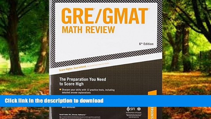 FAVORITE BOOK  ARCO GRE/GMAT Math Review 6th Edition (Gre Gmat Math Review) FULL ONLINE