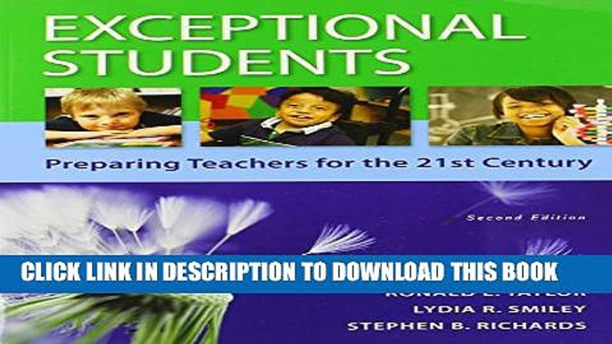 [PDF] Exceptional Students: Preparing Teachers for the 21st Century Popular Colection