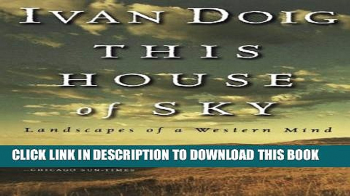 Collection Book This House of Sky: Landscapes of a Western Mind