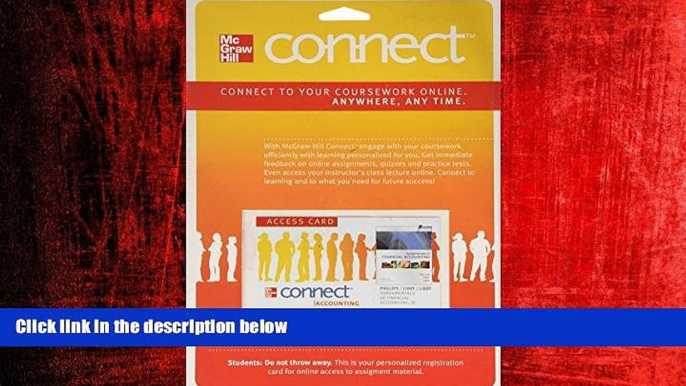 READ book  Connect Accounting with LearnSmart 1-Semester Access Card to accompany Fundamentals of