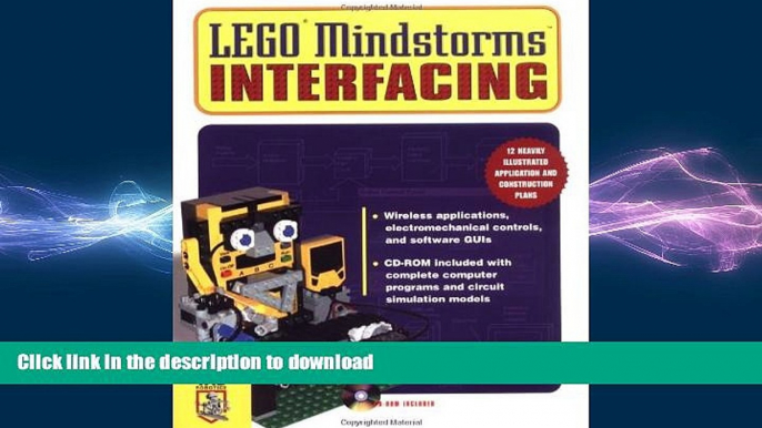 EBOOK ONLINE  Lego Mindstorms Interfacing (Tab Electronics Robotics)  PDF ONLINE
