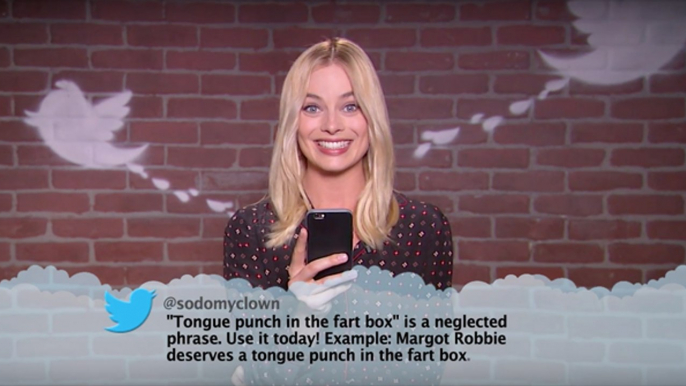 Margot Robbie & Ryan Gosling Fart Box jokes