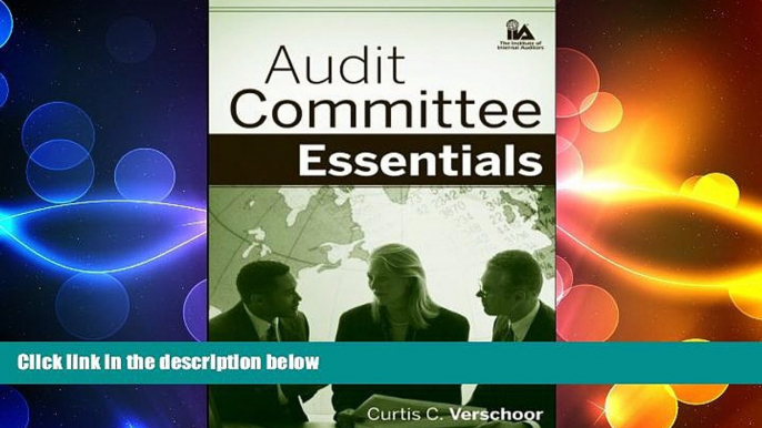 FREE DOWNLOAD  Audit Committee Essentials  FREE BOOOK ONLINE