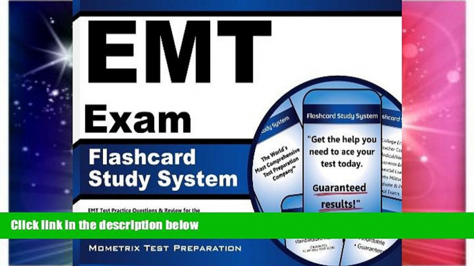 Big Deals  EMT Exam Flashcard Study System: EMT Test Practice Questions   Review for the NREMT