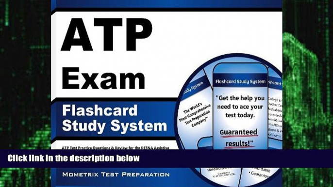 Big Deals  ATP Exam Flashcard Study System: ATP Test Practice Questions   Review for the RESNA