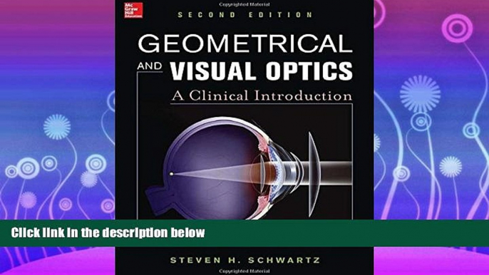 FAVORITE BOOK  Geometrical and Visual Optics, Second Edition