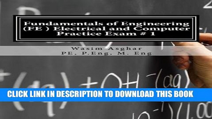 Collection Book Fundamentals of Engineering (FE) Electrical and Computer - Practice Exam # 1: Full