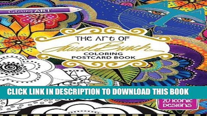 Collection Book The Art of Laurel BurchTM Coloring Postcard Book: 20 Iconic Designs