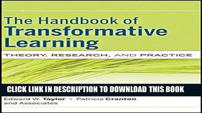 Collection Book The Handbook of Transformative Learning: Theory, Research, and Practice