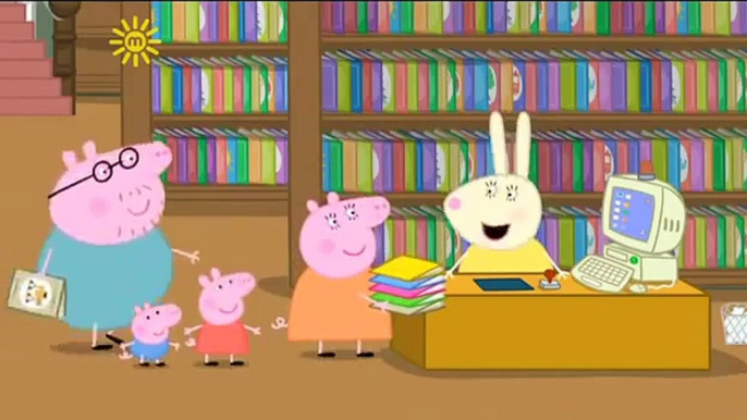 Peppa Pig s03e04 The Library