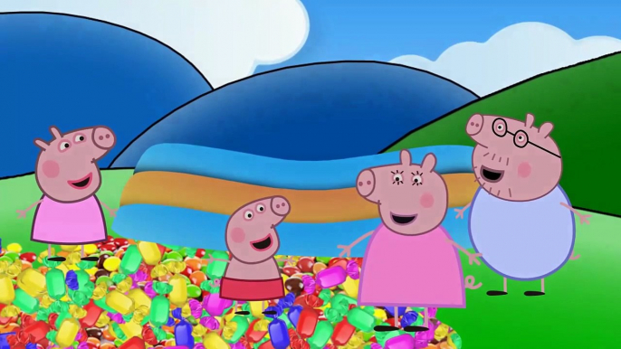 Peppa Candy Pool Pig Funny Story Finger Family Nursery Rhymes New episodes Songs Parody