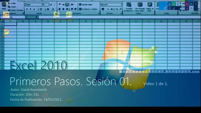 Curso de Excel 2010 Completo en Español: Introducción y Conceptos Básicos. Primeros Pasos.