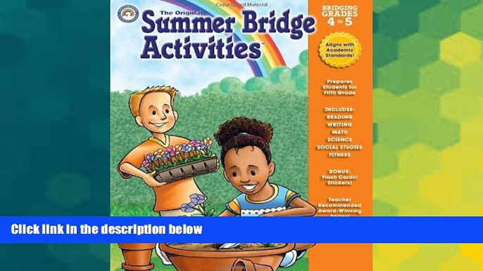 Big Deals  Summer Bridge Activities: Bridging Grades Fourth to Fifth  Free Full Read Most Wanted