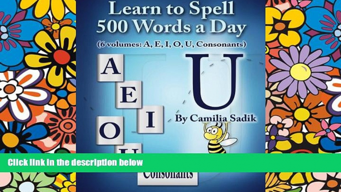 Big Deals  Learn to Spell 500 Words a Day: The Vowel U (Volume 5)  Best Seller Books Best Seller