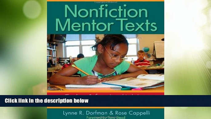 Big Deals  Nonfiction Mentor Texts: Teaching Informational Writing Through Children s Literature,