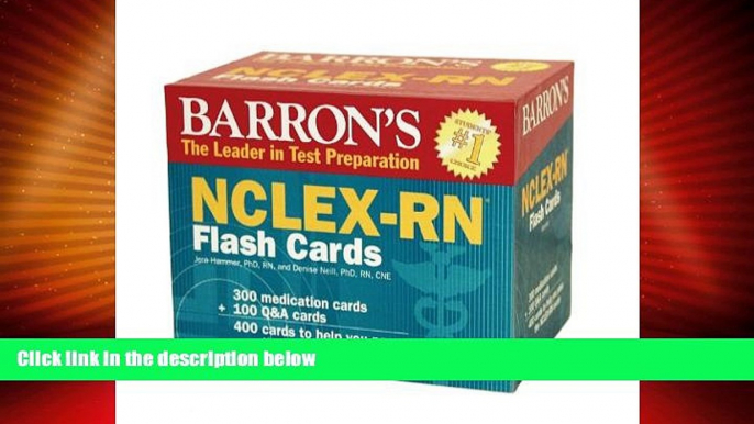 Big Deals  Barron s NCLEX-RN Flash Cards  Free Full Read Most Wanted