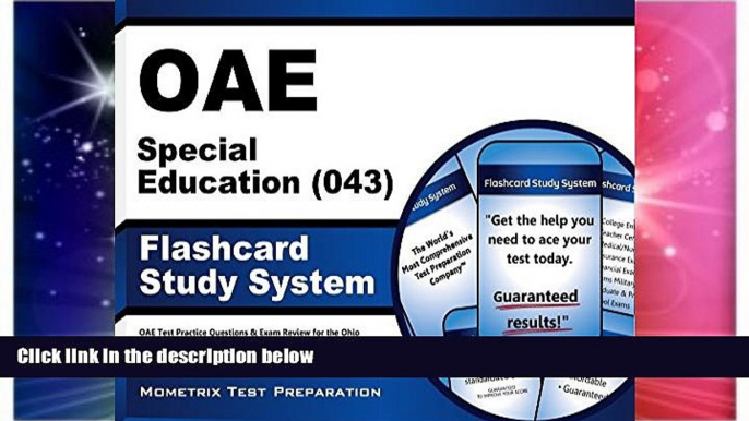 Big Deals  OAE Special Education (043) Flashcard Study System: OAE Test Practice Questions   Exam