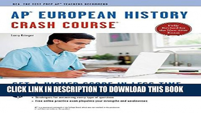 [PDF] APÂ® European History Crash Course Book + Online (Advanced Placement (AP) Crash Course) Full