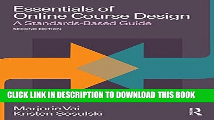 Collection Book Essentials of Online Course Design: A Standards-Based Guide (Essentials of Online