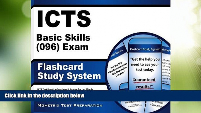 Big Deals  ICTS Basic Skills (096) Exam Flashcard Study System: ICTS Test Practice Questions