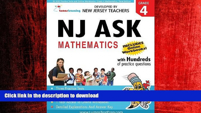 FAVORIT BOOK NJ ASK Practice Tests and Online Workbooks: Grade 4 Mathematics, Third Edition: