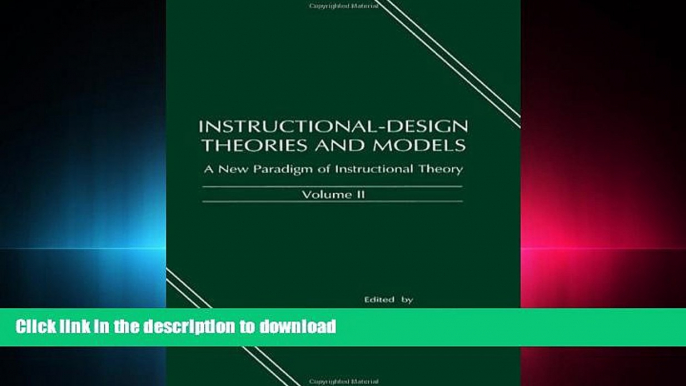 READ ONLINE Instructional-design Theories and Models: A New Paradigm of Instructional Theory,