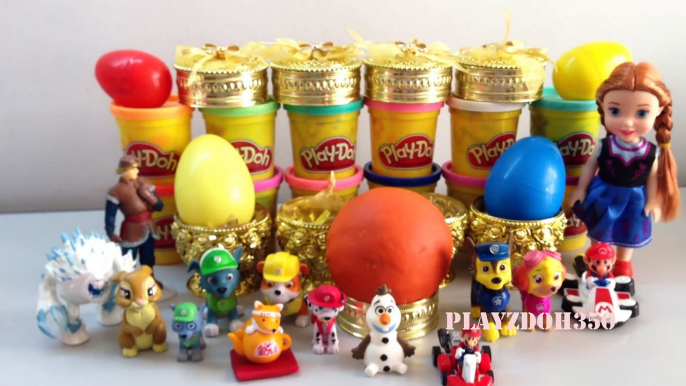 PLAY DOH SURPRISE EGGS with Surprise Toys,Mario Bros,Disney,  Frozen Elsa and Anna,Paw Patrol,Surprise Toys for Kids