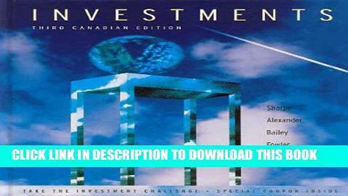 [PDF] Investments, Canadian Edition (3rd Edition) Popular Online