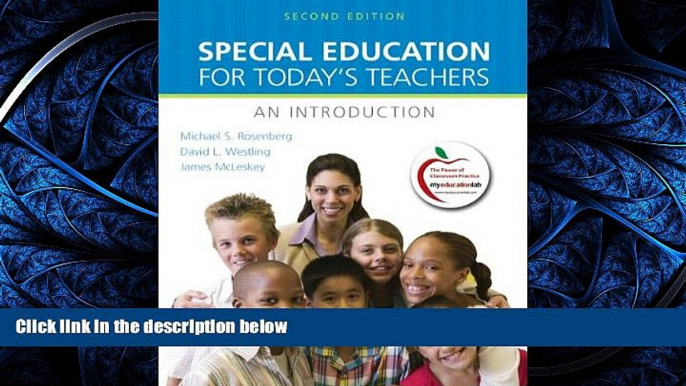 Online eBook Special Education for Today s Teachers: An Introduction (2nd Edition)