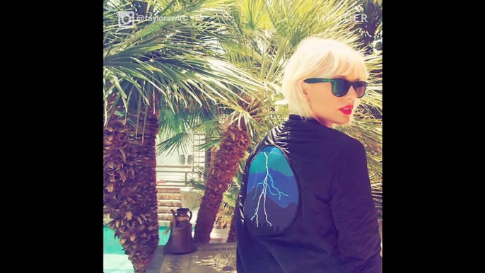 Taylor Swift và mái tóc mới siêu ngắn của mình đã xuất hiện ở buổi tiệc tại Coachella