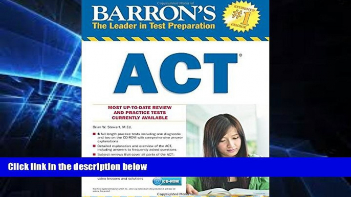 Big Deals  Barron s ACT with CD-ROM (Barron s Act (Book   CD-Rom))  Free Full Read Most Wanted