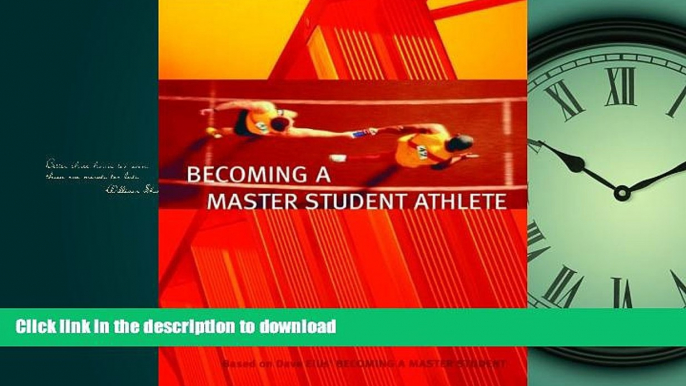 READ ONLINE Becoming a Master Student Athlete FREE BOOK ONLINE