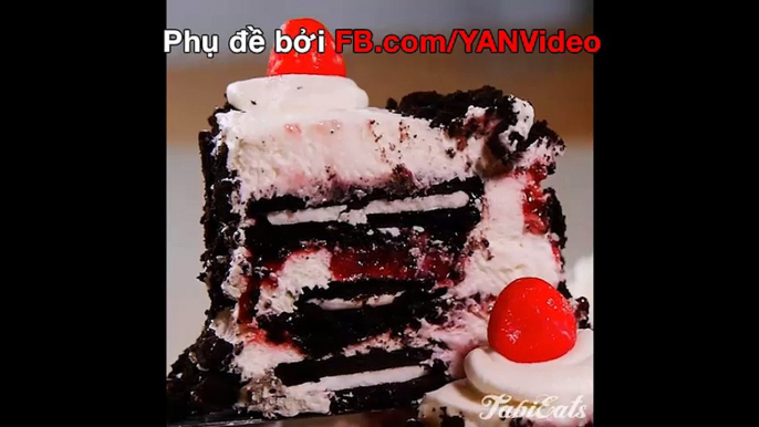 Bánh làm từ Oreo mà không cần nướng