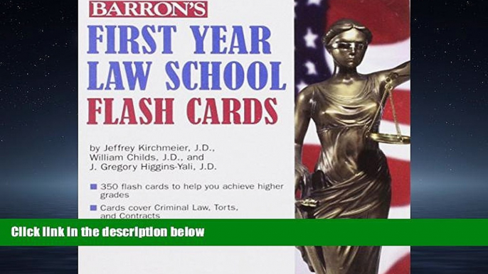 Online eBook Barron s First Year Law School Flash Cards: 350 Cards with Questions   Answers