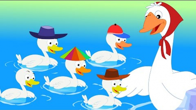 Five Little Ducks Went Swimming One Day | Nursery Rhymes | Baby Songs