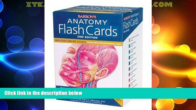 Big Deals  Barron s Anatomy Flash Cards, 2nd Edition  Best Seller Books Most Wanted