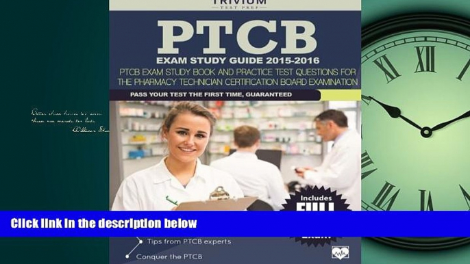 Enjoyed Read PTCB Exam Study Guide 2015-2016: PTCB Exam Study Book and Practice Test Questions for