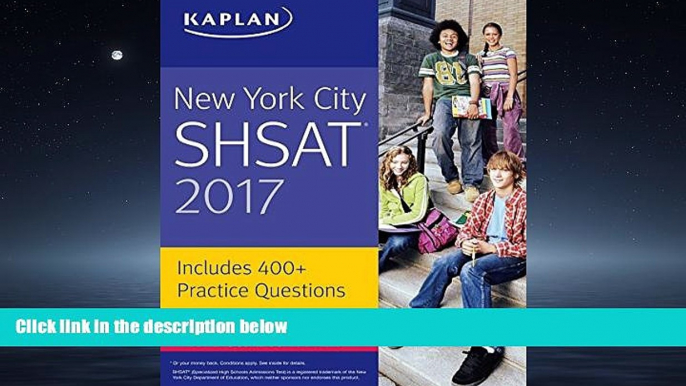 Choose Book New York City SHSAT 2017 (Kaplan Test Prep)