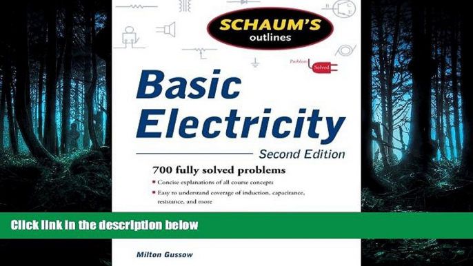 Choose Book Schaum s Outline of Basic Electricity, Second Edition (Schaum s Outlines)