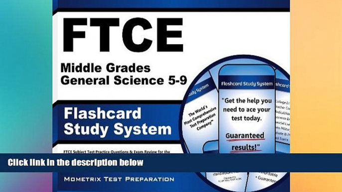 Big Deals  FTCE Middle Grades General Science 5-9 Flashcard Study System: FTCE Test Practice