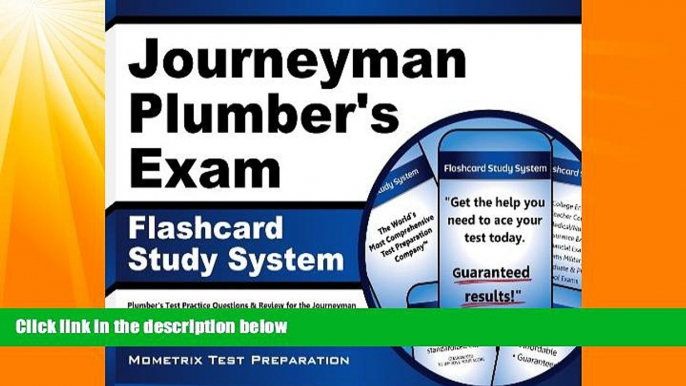 Big Deals  Journeyman Plumber s Exam Flashcard Study System: Plumber s Test Practice Questions