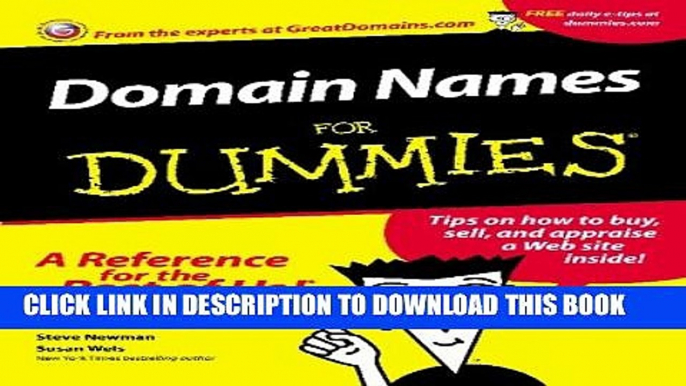 [PDF] Domain Names For Dummies? (For Dummies (Computers)) Full Colection