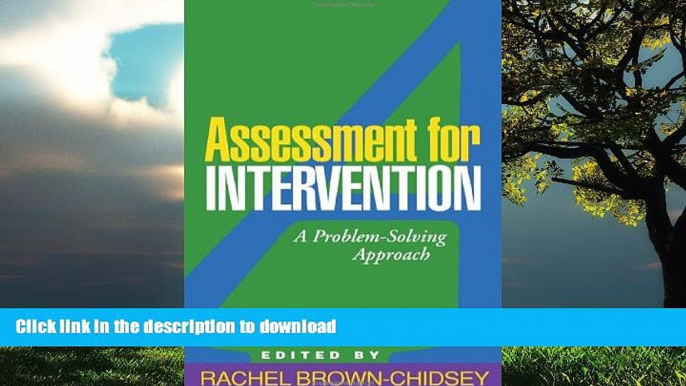 FAVORITE BOOK  Assessment for Intervention, First Edition: A Problem-Solving Approach (Guilford