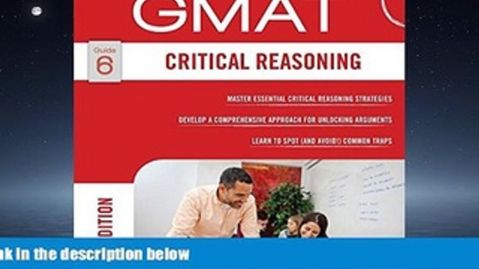 Free [PDF] Downlaod  GMAT Critical Reasoning (Manhattan Prep GMAT Strategy Guides)  FREE BOOOK