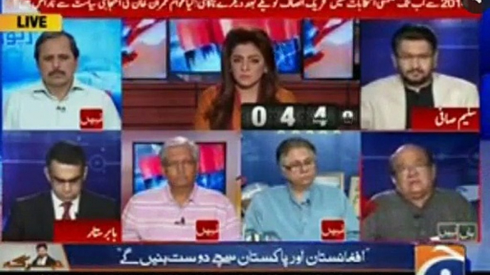 Imran Khan is a real challenge for PMLN. Imran Khan should talk about other public-issues as well. Imtiaz Alam