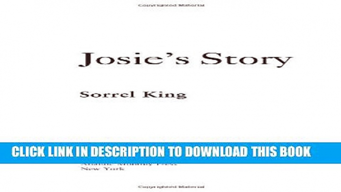 Josie s Story: A Mother s Inspiring Crusade to Make Medical Care Safe Paperback