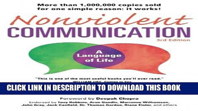 New Book Nonviolent Communication: A Language of Life, 3rd Edition: Life-Changing Tools for