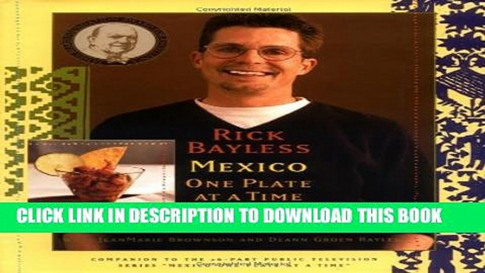 [PDF] Rick Bayless Mexico One Plate At A Time Full Online